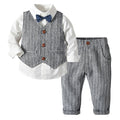Boys Autumn Clothing Children's Suit Three-piece Set - RICALOUX