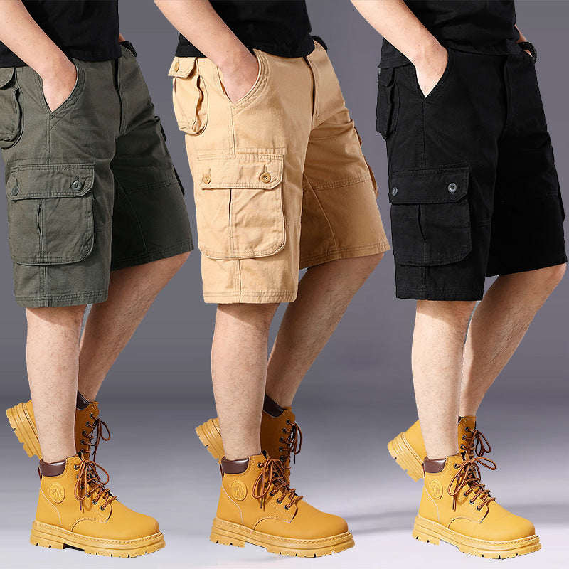 Mens Plus-size Casual Straight-leg Pants by Ricaloux