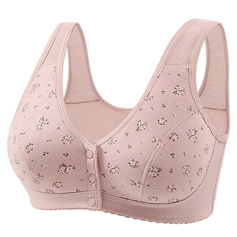 Push-up Bra For Middle-aged And Elderly Women Thin-style Lingerie by Ricaloux