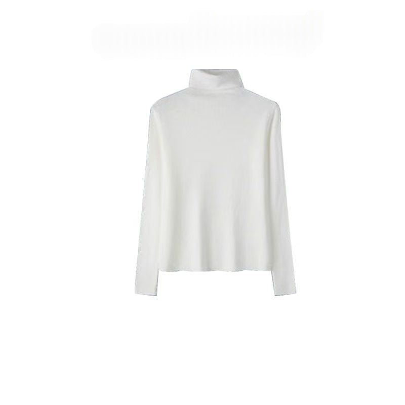 Knitted Sweater With A Base Layer And Casual Wide-leg Pantsthree-piece Set by Ricaloux