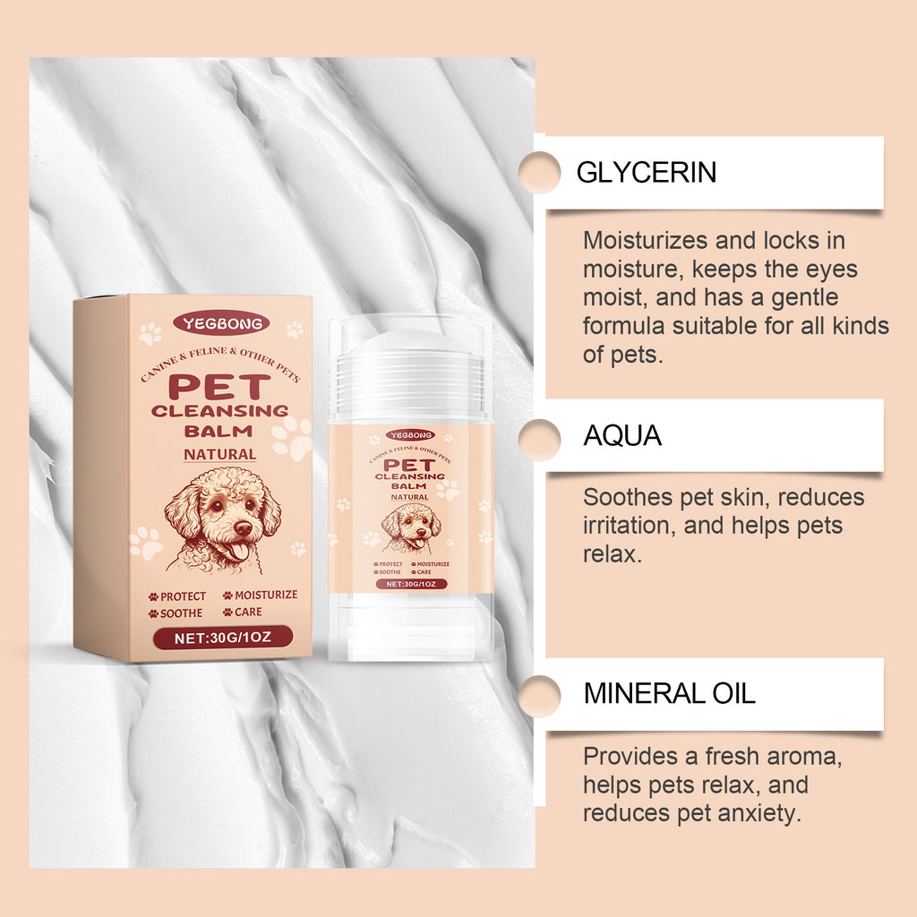 Mild Cleansing Pet Eye Care Cream For Beautifying And Cleaning Tear Stains On Cats And Dogs by Ricaloux