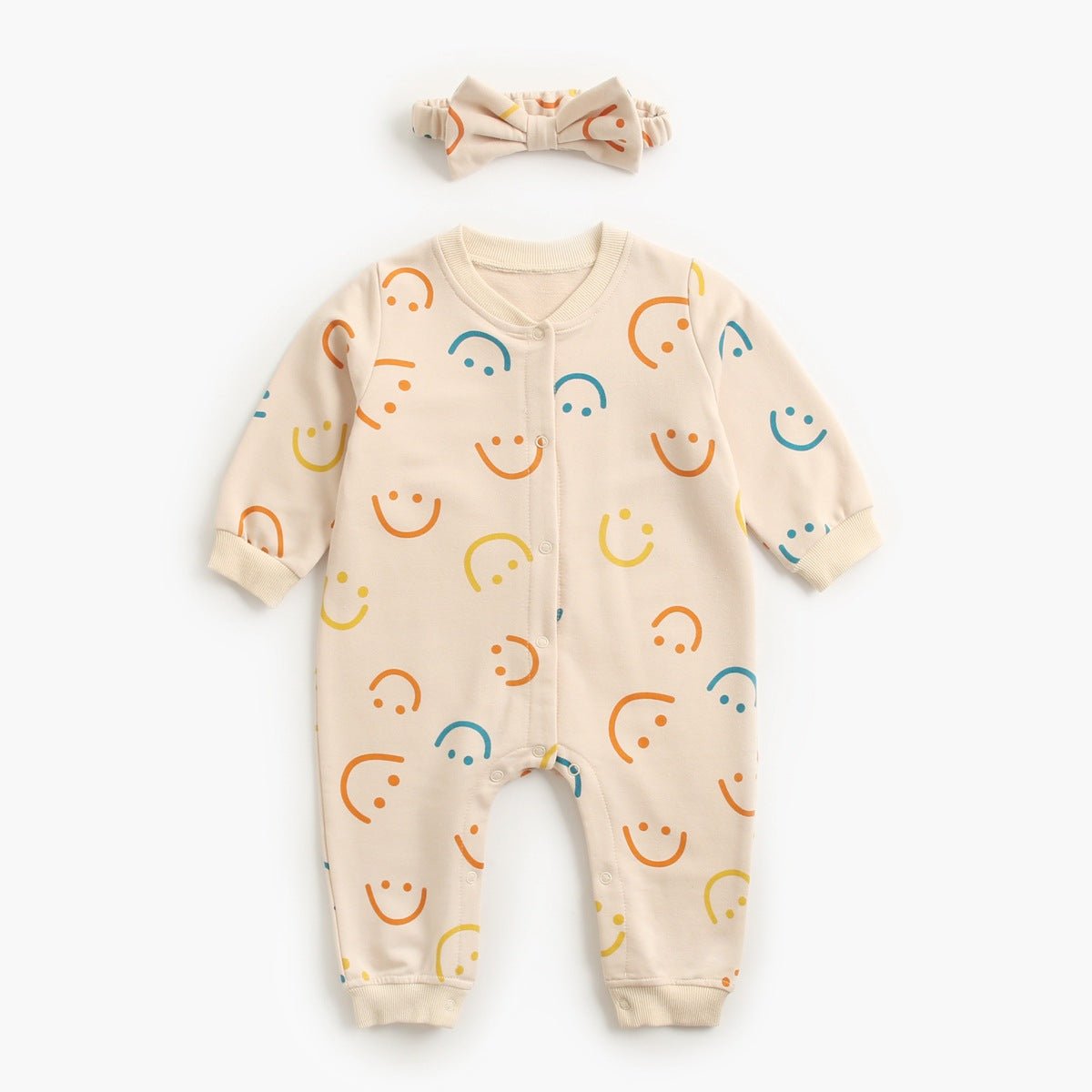 Newborn Baby Girl Romper Cartoon Spring Toddler Bag Fart Clothes - RICALOUX