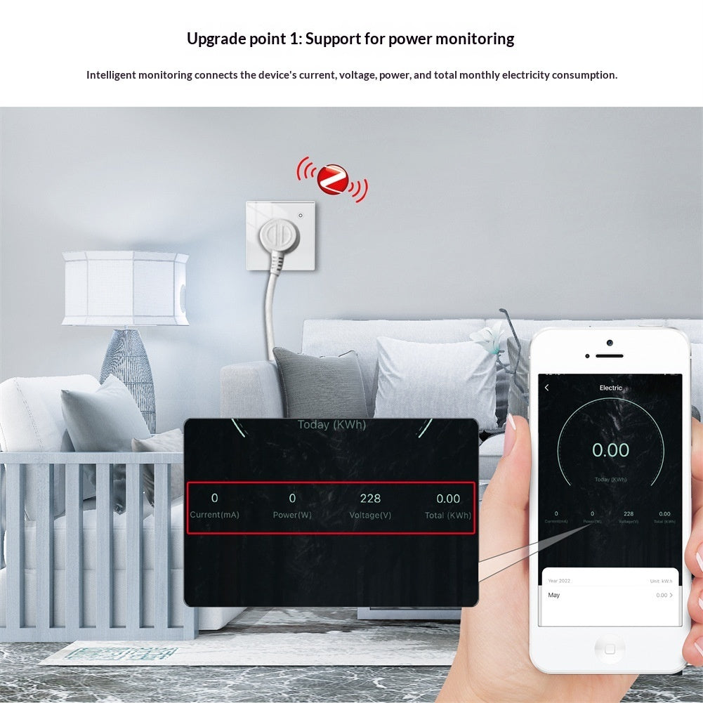 Multi Functional Home Graffiti Smart Home Socket by Ricaloux