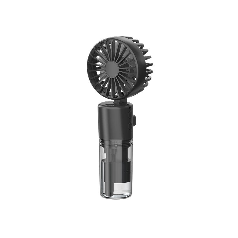 Portable Handheld Spray Fan 4-Speed Water Spray Mist Fan Summer Cooling Artifact USB Charging Summer Supplies Outdoor Mini Fan - RICALOUX