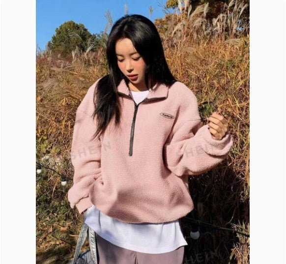 Winter Sweater Fleece-lined Women's Sports Jacket - RICALOUX