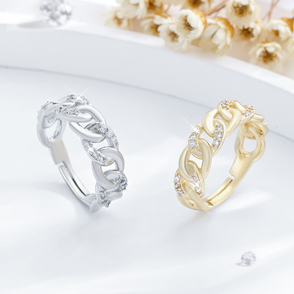 Ring Chain For Women Hand Jewelry by Ricaloux