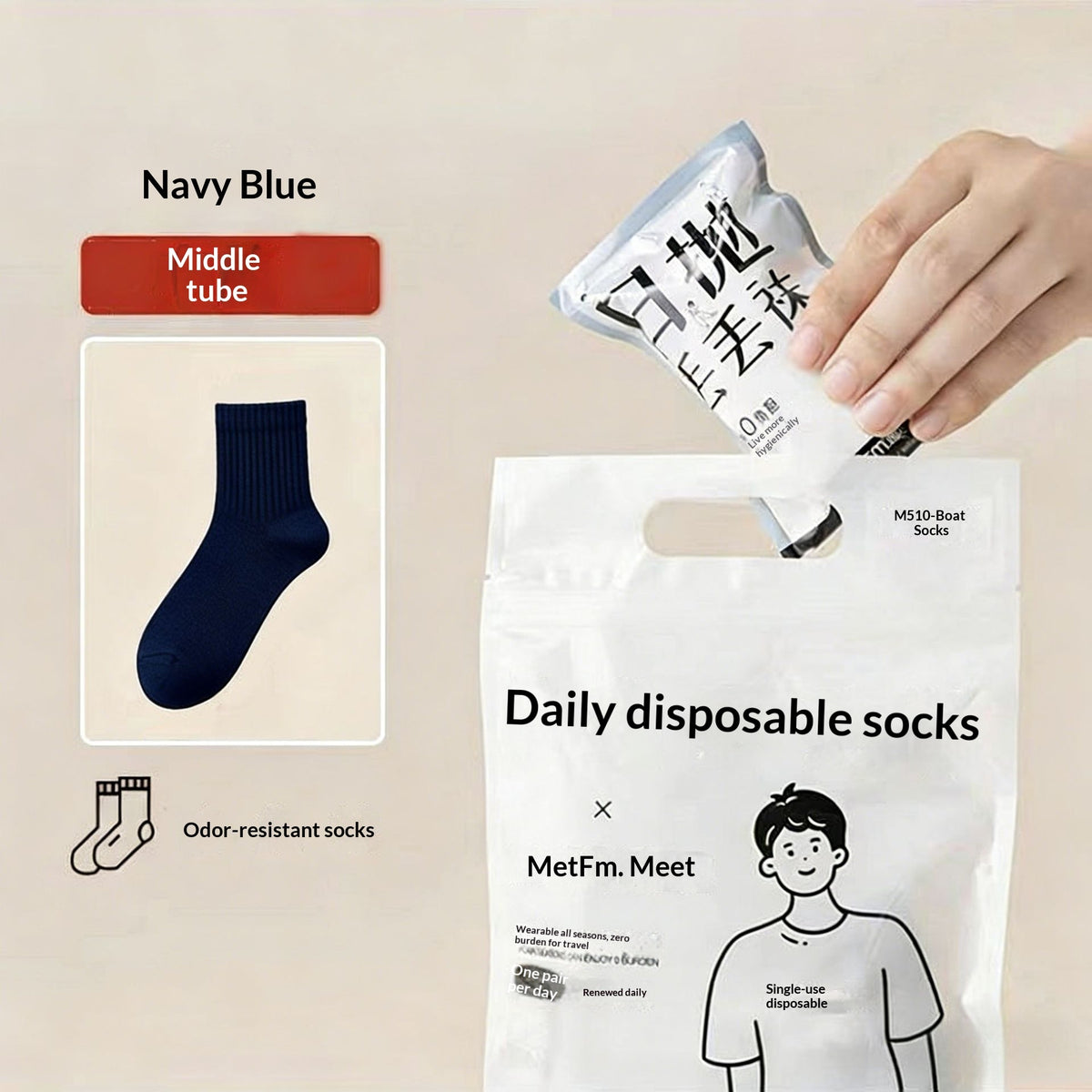 Travel-friendly Mid-length Sports Socks – Premium 0 | RICALOUX
