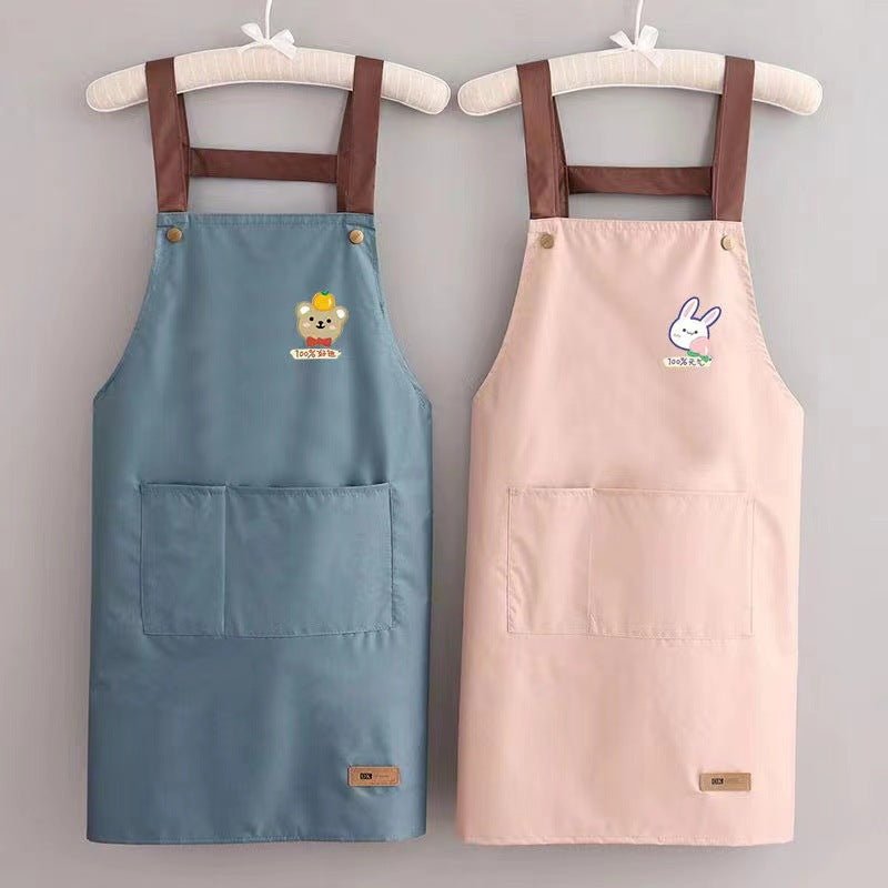 Waterproof And Oil-proof Kitchen Apron For Men And Women At Home - RICALOUX