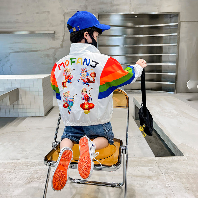 Children's Sun Protection Clothing Thin Breathable Jacket by Ricaloux