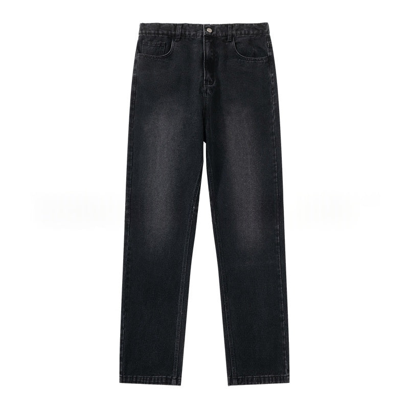 Mens Trendy Straight-leg Loose-fit Fashion Workwear by Ricaloux