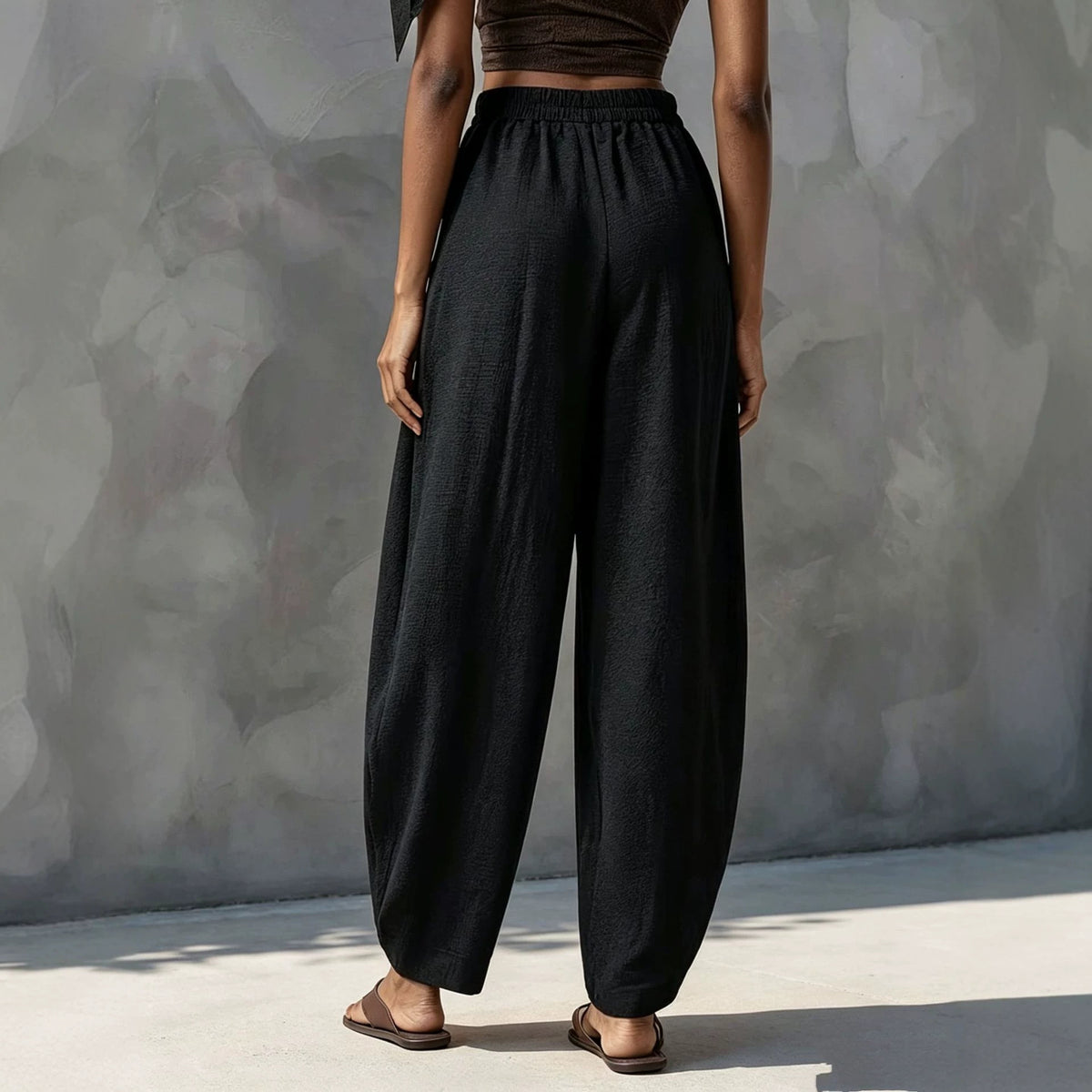 Retro Casual Versatile Womens Pants by Ricaloux