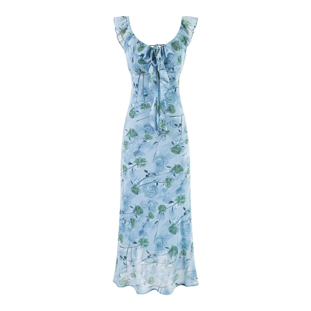 Womens Strap Waist-Slimming Casual Dress by Ricaloux