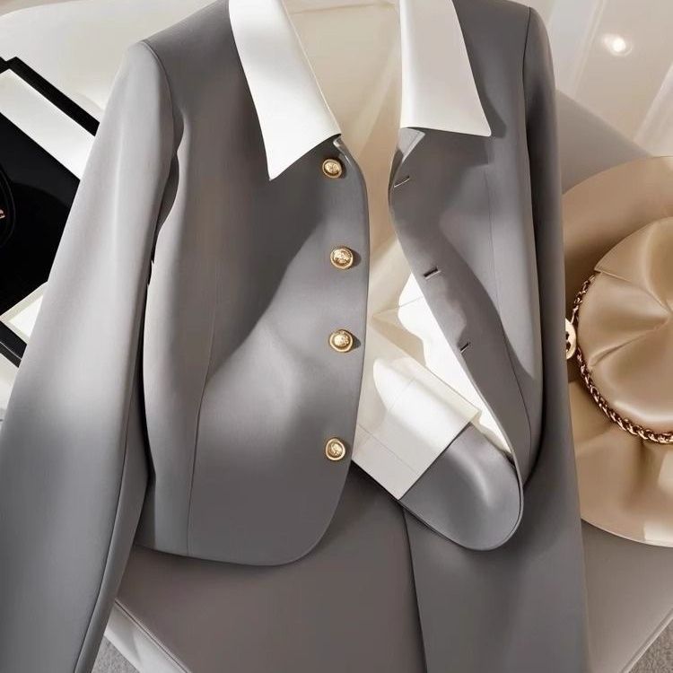 Stylish Casual All Matching High End Elegant Petite Womens Blazer – Premium 0 | RICALOUX