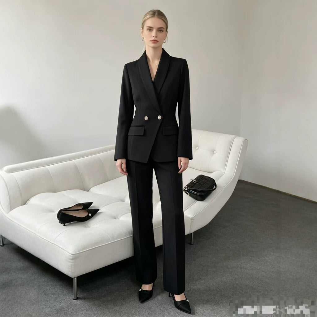 Professional Formal Suit Pants Elegant Two-Piece Suit – Premium 0 | RICALOUX