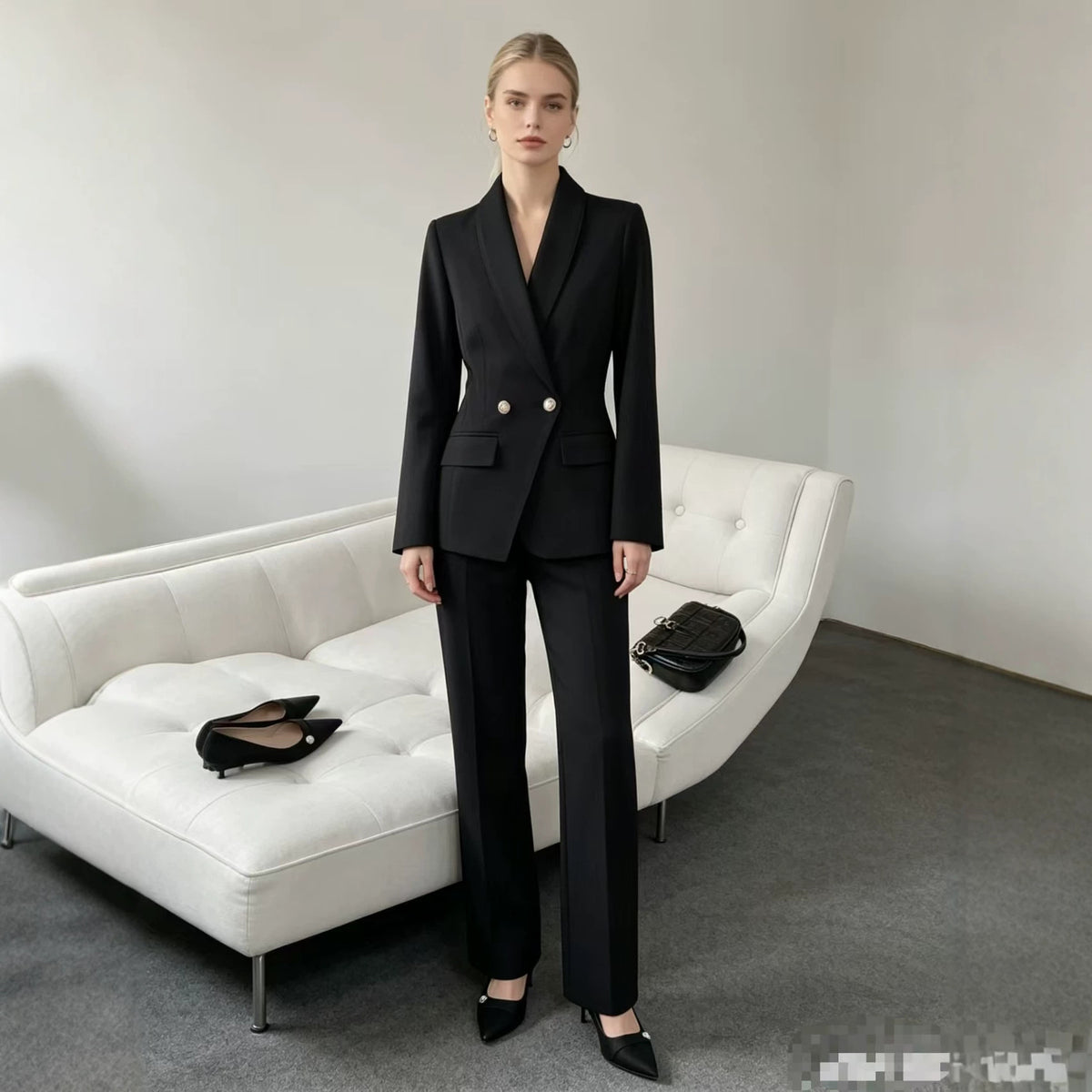 Professional Formal Suit Pants Elegant Two-Piece Suit – Premium 0 | RICALOUX