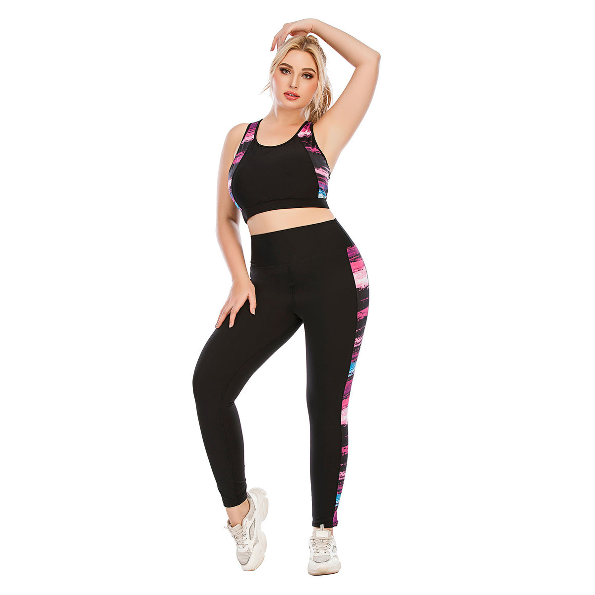 Yoga Leggings Sports Bra For Women by Ricaloux