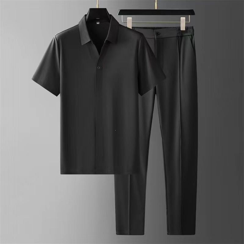 Mens Business-Casual Sports Two-Piece Set – Premium 0 | RICALOUX