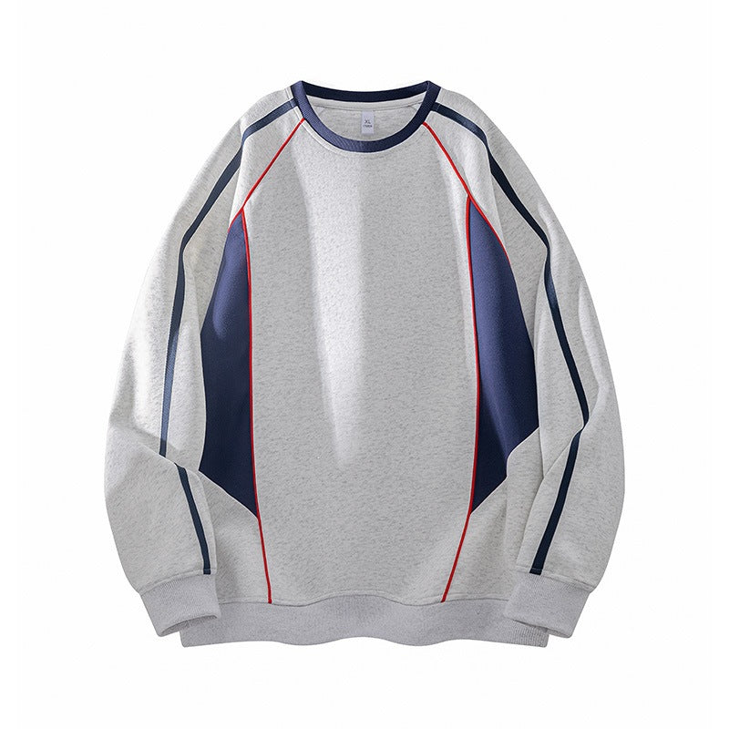 Patchwork Sporty Relaxed-fit Sweatshirt – Premium 0 | RICALOUX