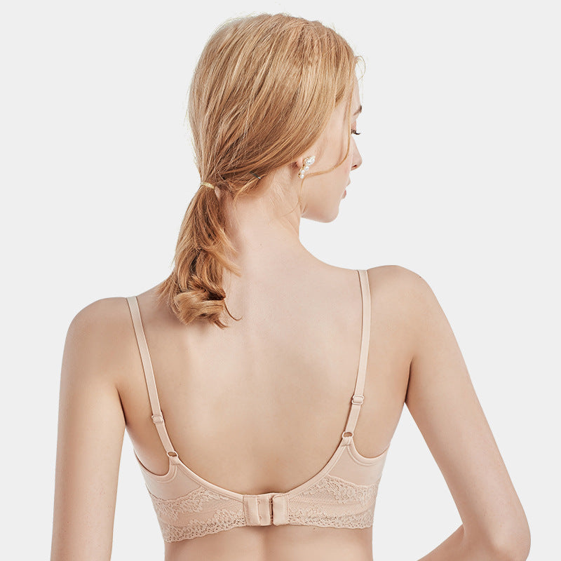 Lace Smooth-surface Bra French Style Wireless – Premium 0 | RICALOUX