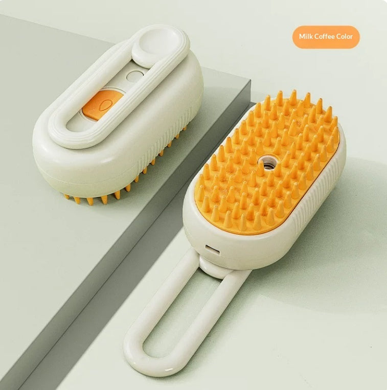 Cat Steam Brush Steamy Dog Brush 3 In 1 Electric Spray Cat Hair Brushes For Massage Pet Grooming Comb Hair Removal Combs Pet Products by Ricaloux