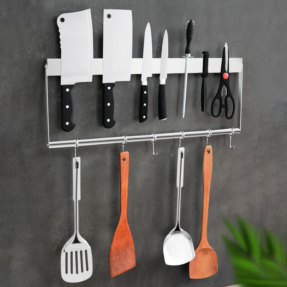 Kitchen Wallmounted Kitchen Knife Storage Rack - RICALOUX