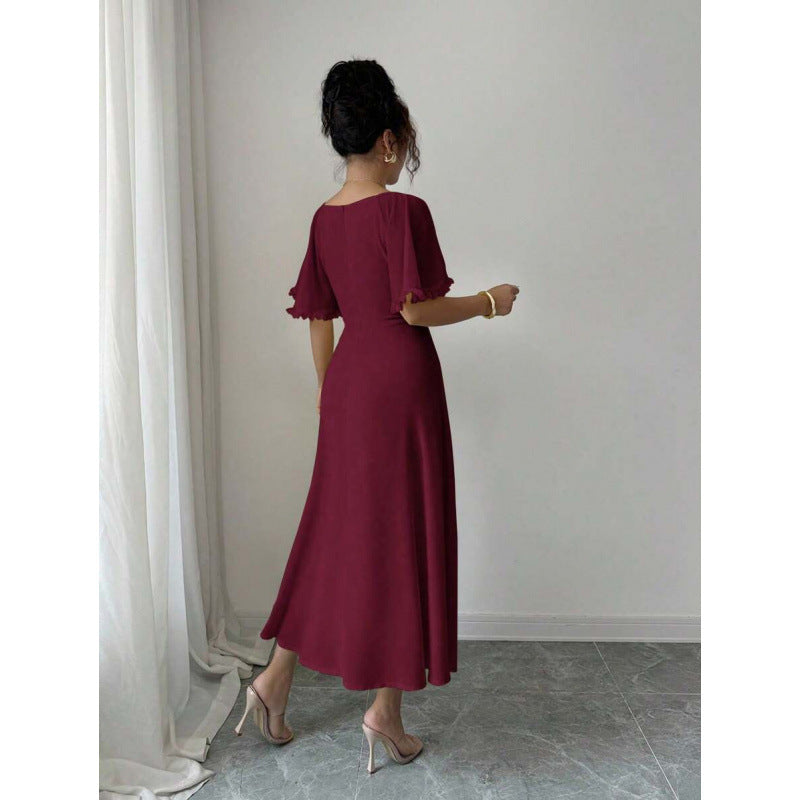 Womens Summer Slimming Figure-flattering Dress by Ricaloux