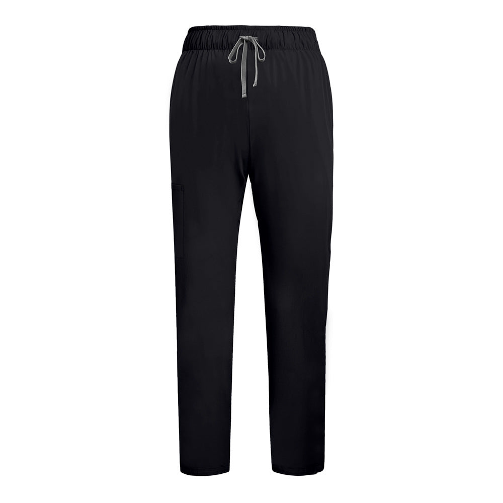 Comfortable Elastic Waist Nurse Pants by Ricaloux
