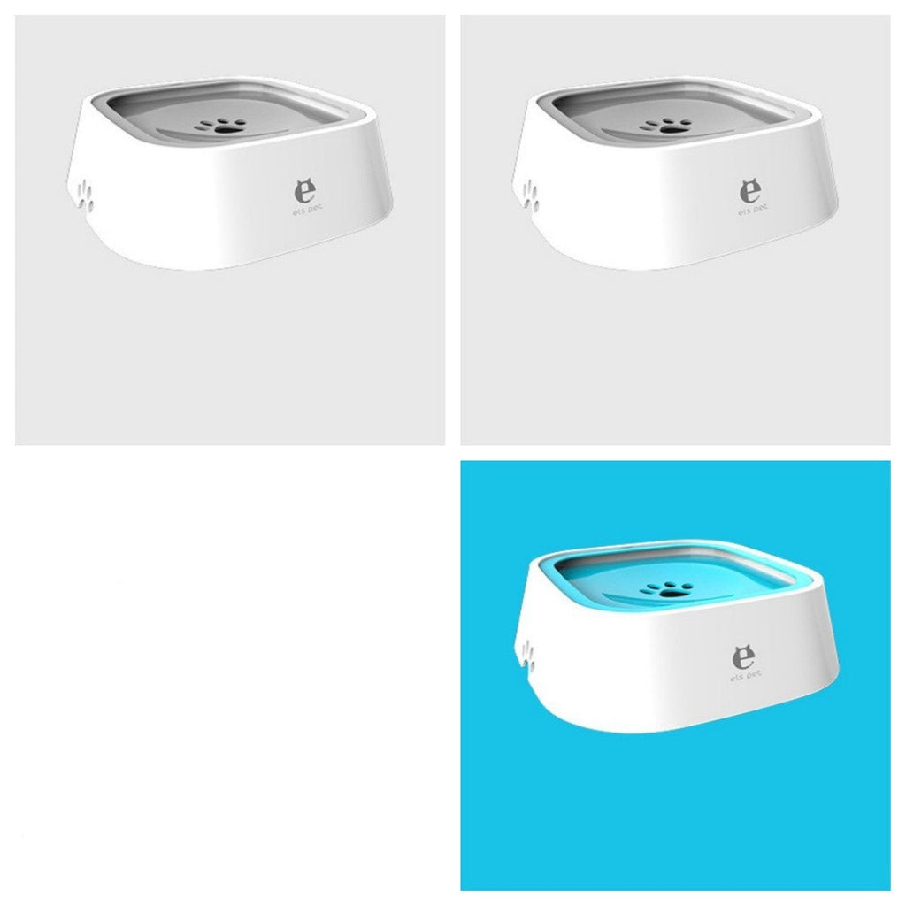 1.5L Cat Dog Water Bowl Carried Floating Bowl Anti-Overflow Slow Water Feeder Dispenser Pet Fountain ABS&PP Dog Supplies - RICALOUX