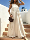 Cross-border New Solid-color Elegant Dress by Ricaloux