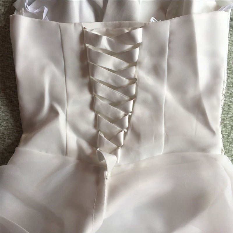 New Bustier Korean Princess Thin Wedding Dress - RICALOUX