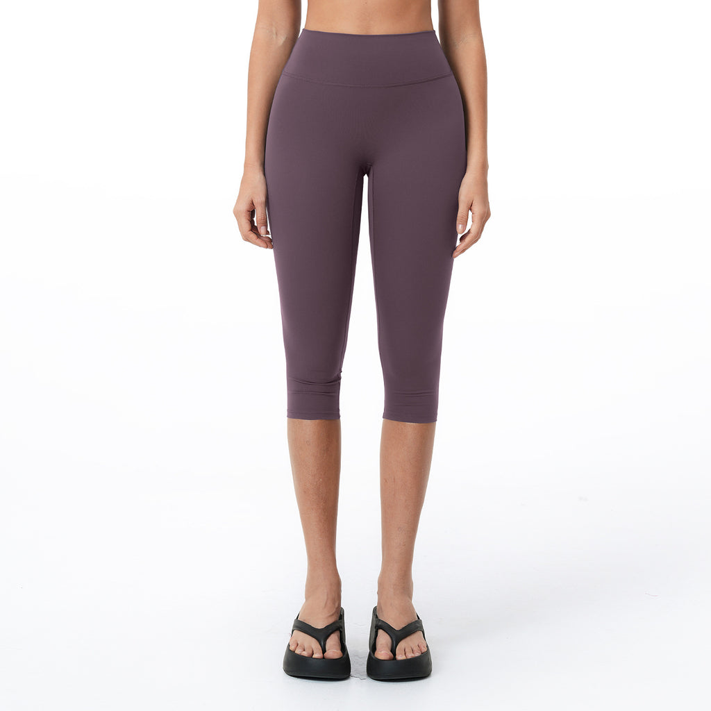 High-waisted Butt-lifting Form-fitting Slimming Workout Capris by Ricaloux