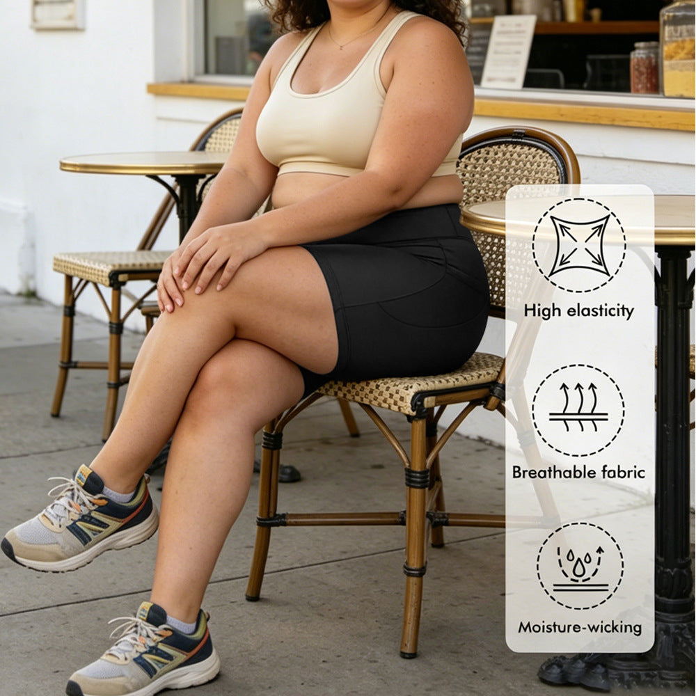 High-waisted Yoga Leggings From Europe And America – Premium 0 | RICALOUX