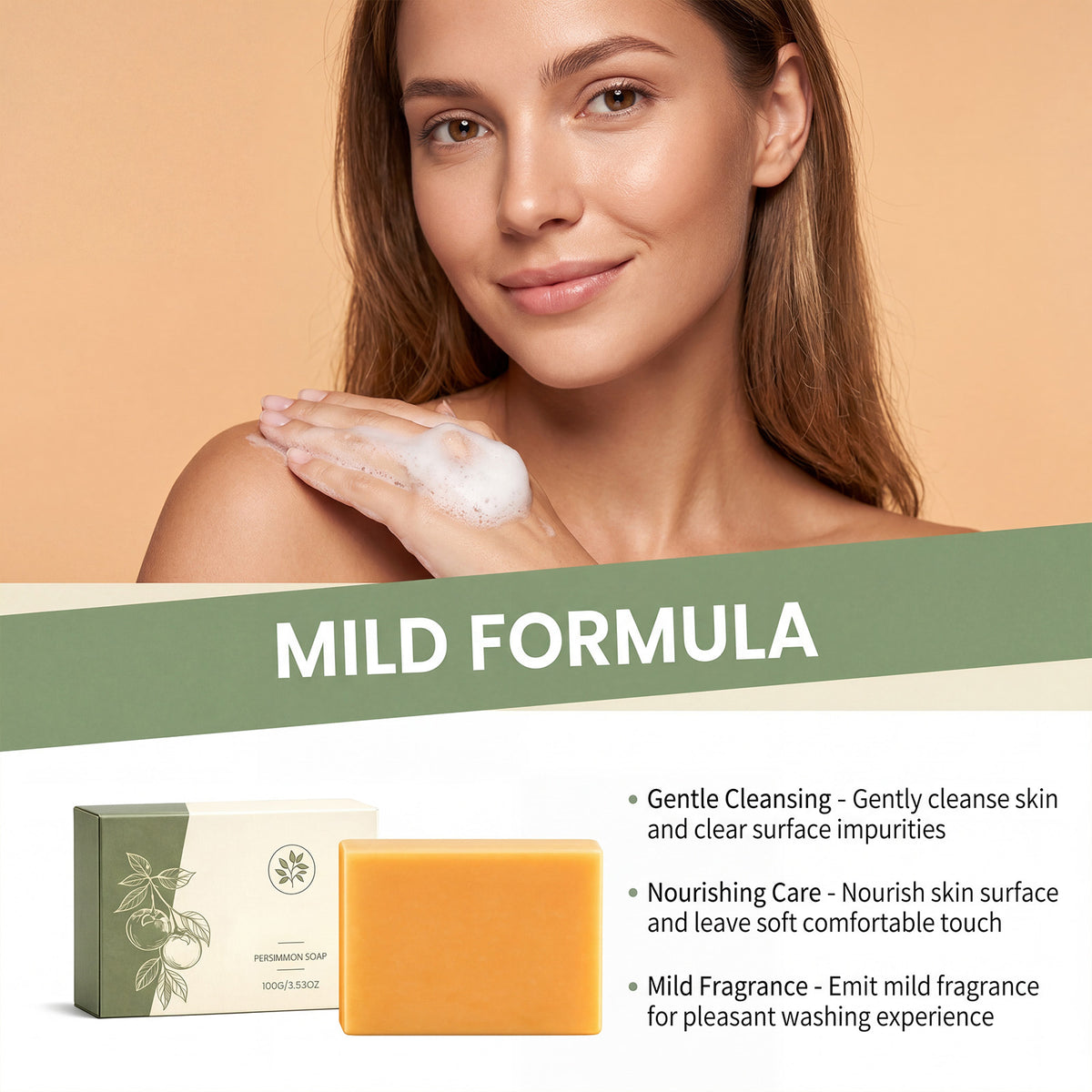 Persimmon Soap by Ricaloux