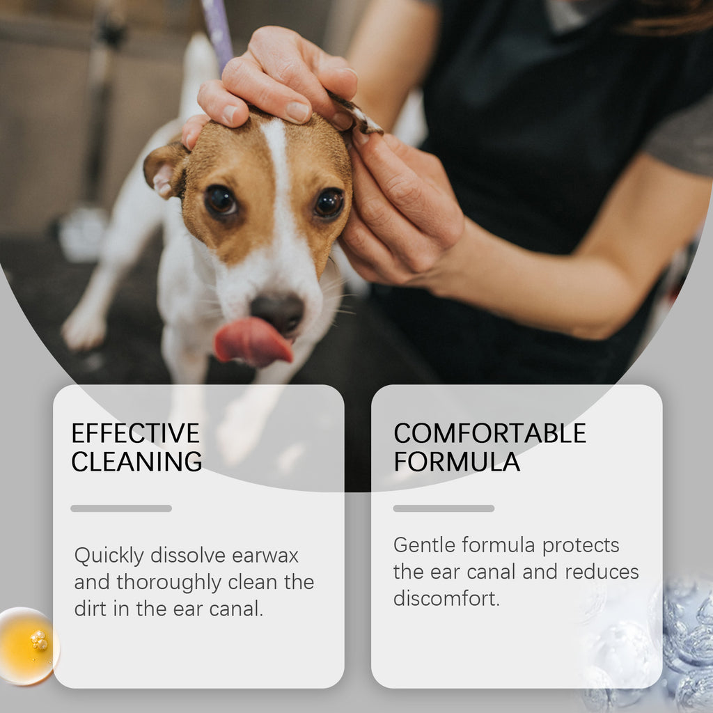 Pet Ear Care Solution For Gentle Cleaning by Ricaloux
