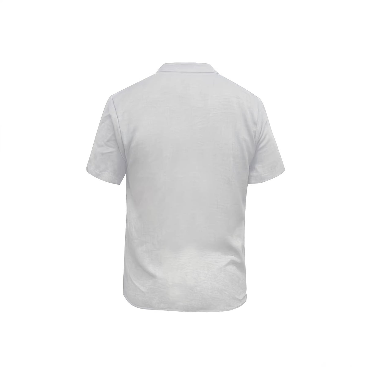Fashionable Mens Retro Shirt With Buttons Made Of Cotton And Linen Casual Style – Premium 0 | RICALOUX