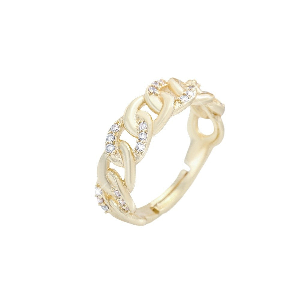 Ring Chain For Women Hand Jewelry by Ricaloux
