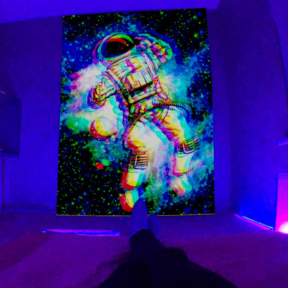 Home Decor Fluorescent Tapestry Background Fabric - RICALOUX
