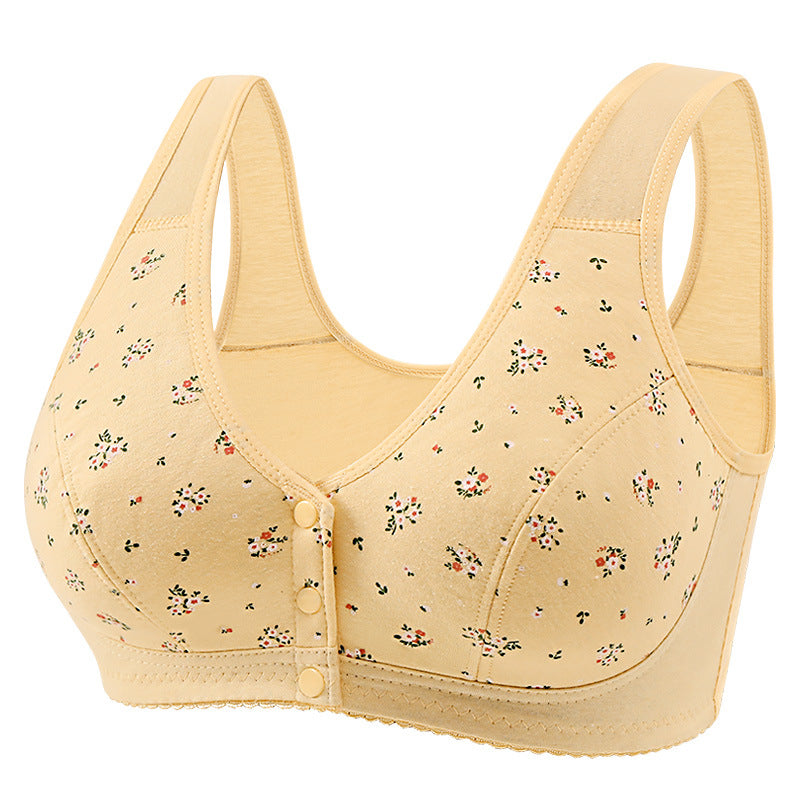 Push-up Bra For Middle-aged And Elderly Women Thin-style Lingerie by Ricaloux
