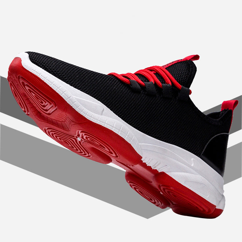 Men Sneakers Black White Sports Shoes – Premium 4 | RICALOUX