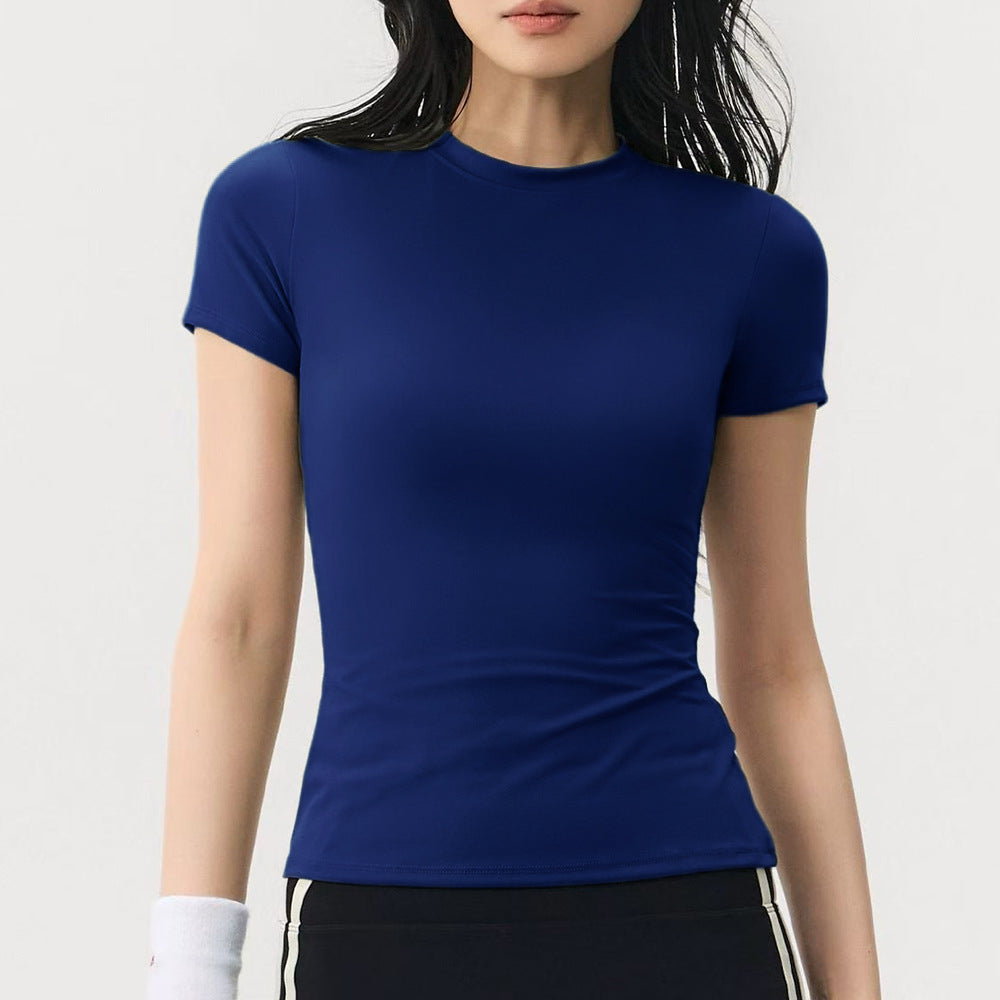 Womens Tightfitting Short Sleeve Yoga Top – Premium 0 | RICALOUX