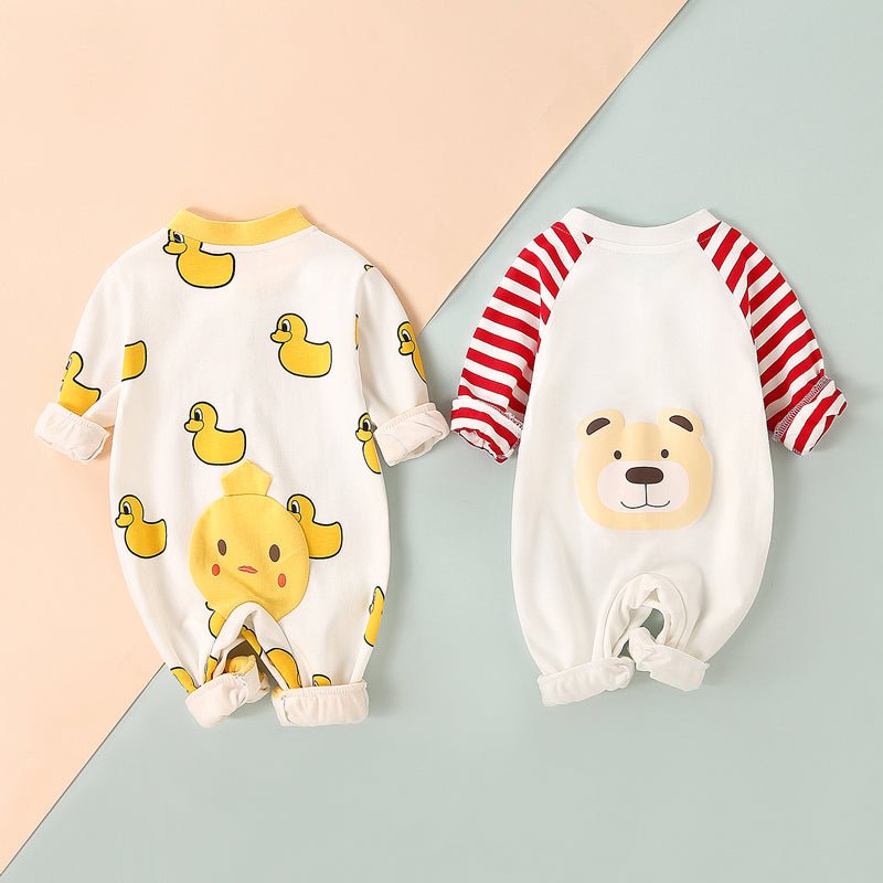 Long-sleeved Romper Girl Baby Clothes Autumn Suit - RICALOUX