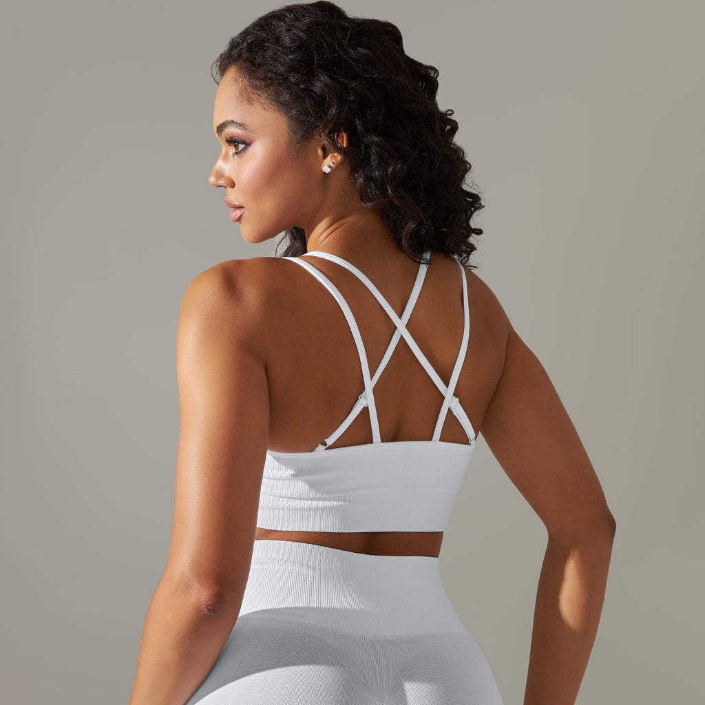 Womens High-Elasity Sports Bra For Yoga And Fitness by Ricaloux