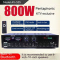 Home Karaoke 5-channel Home Bluetooth Amplifier – Premium 0 | RICALOUX