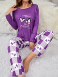 Womens Long Sleeve Longpants Pajama Set – Premium 0 | RICALOUX