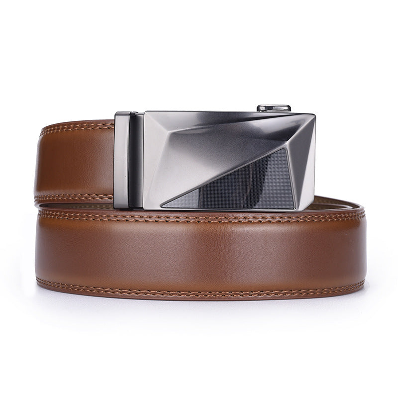 Mens Versatile Business Casual Denim Belt by Ricaloux