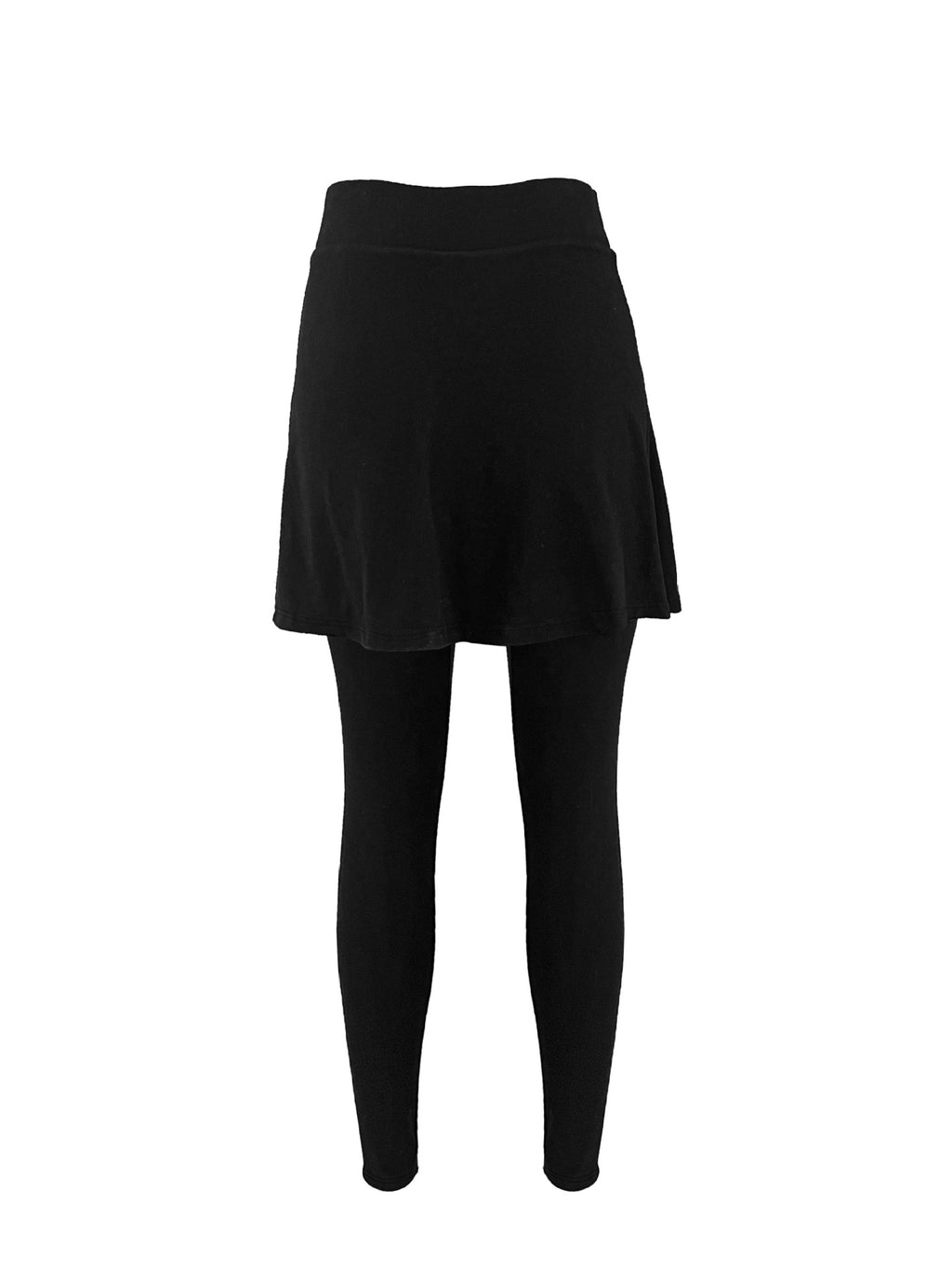 Women's High Waist Skirted Leggings 2 In 1 Flared Skirt Overlay Active Leggings For Yoga & Workout by Ricaloux