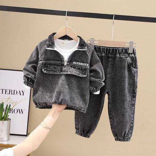 Boys Spring Clothing New Clothes Fashionable Handsome Children's Clothing - RICALOUX