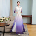 Ethnic Retro Daily Cheongsam Skirt Women - RICALOUX