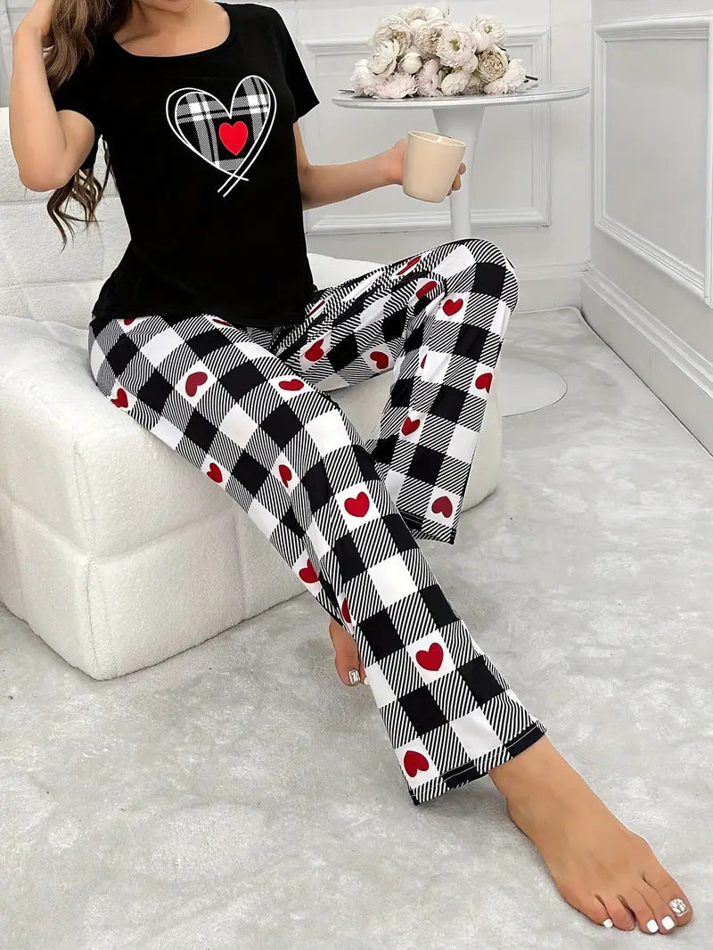 Womens Long Sleeve Longpants Pajama Set – Premium 0 | RICALOUX