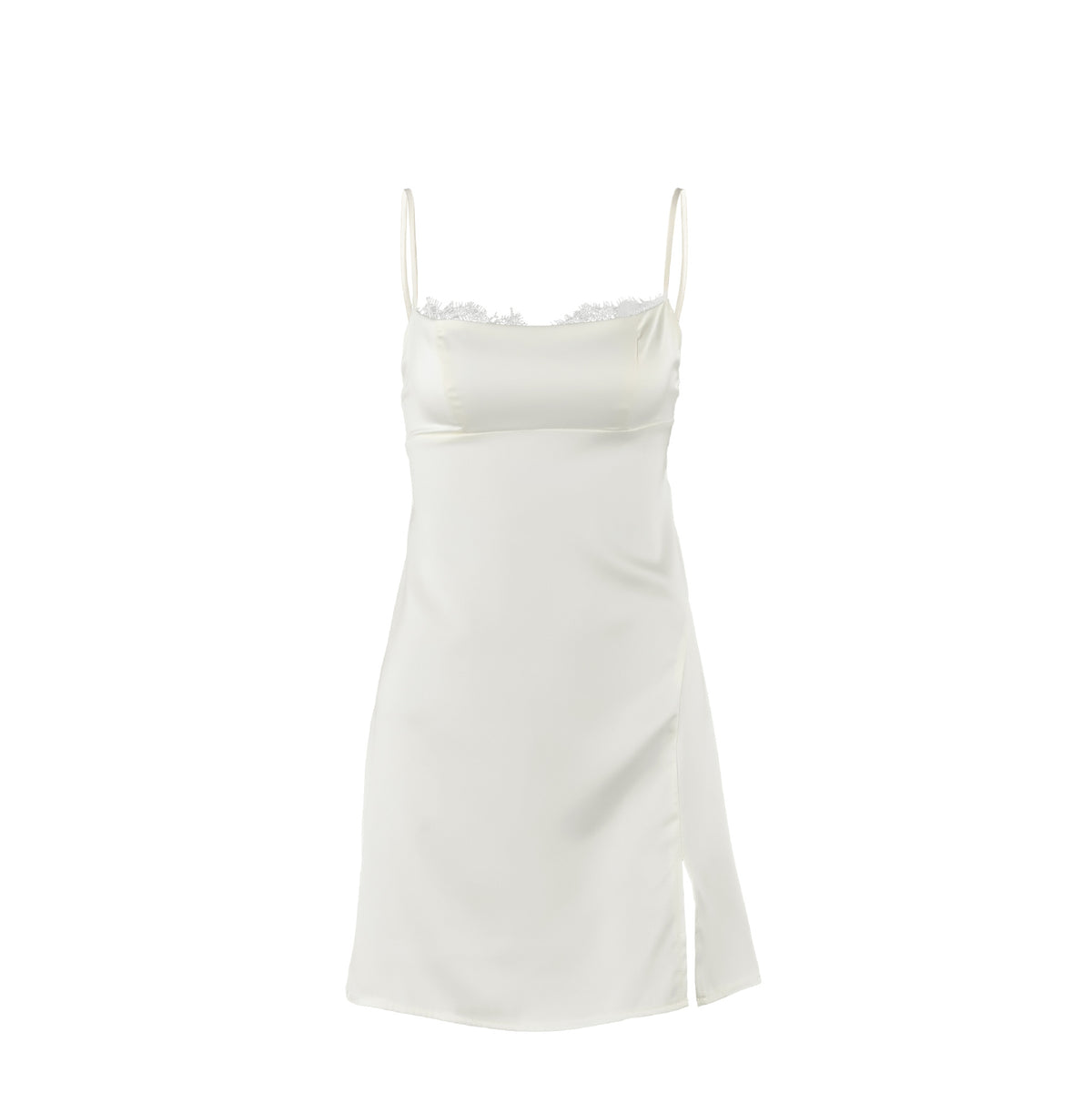 Strapless Lace-trimmed Nightdress Suitable For Wearing Outside The Home – Premium 0 | RICALOUX